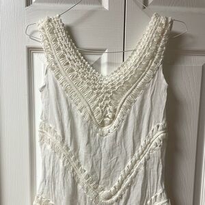 Ace Fashion Bohemian Style Crochet Fringe Top